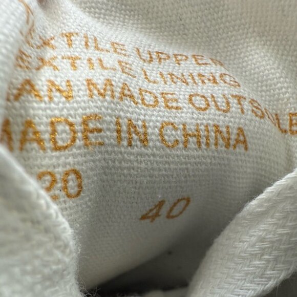 🆕 KURT GEIGER LONDON 🧿 NWOT Laney Silver Crystal Low Top Sneaker, Sz 40 US 9 - Picture 13 of 16